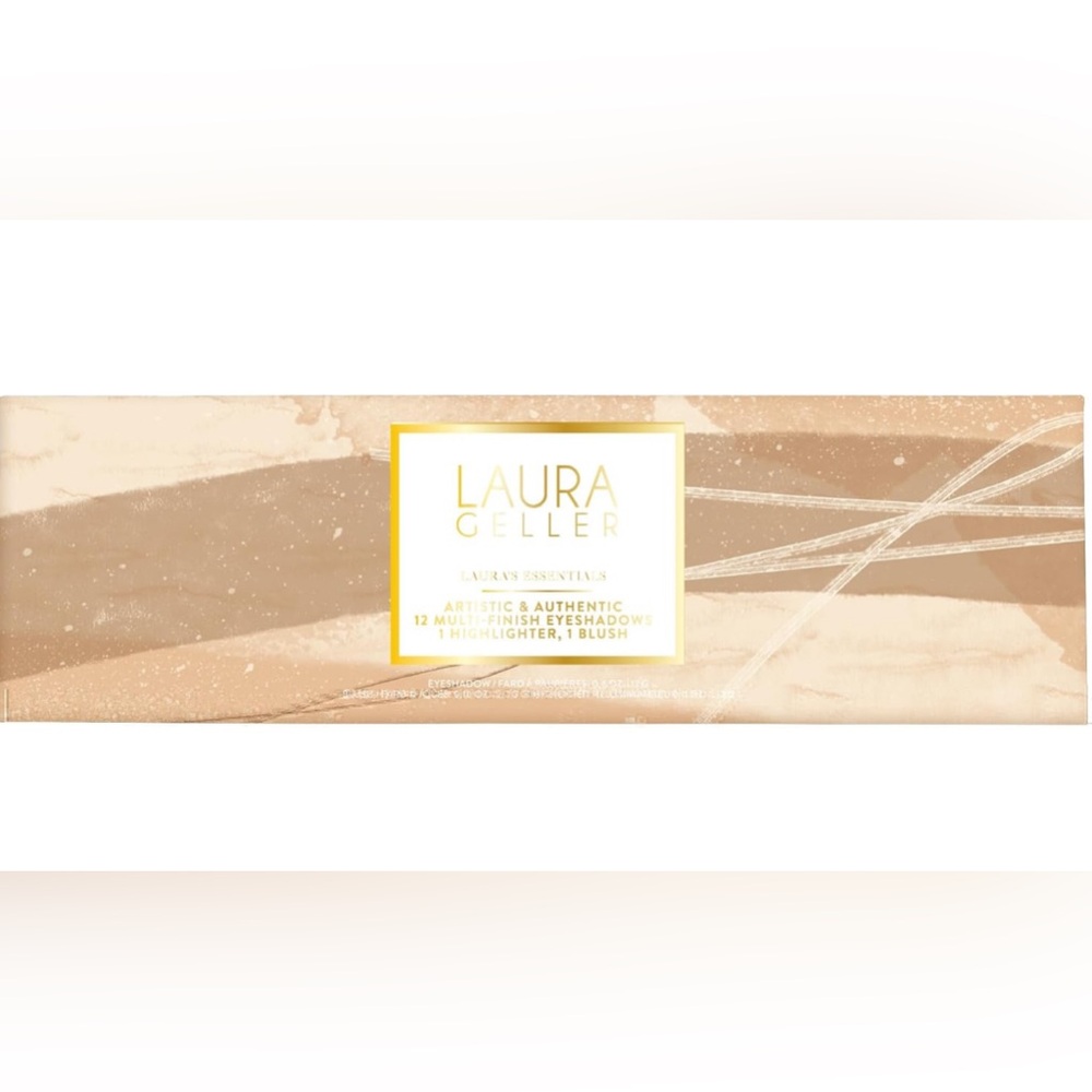 LAURA GELLER NEW YORK Laura's Essentials 12 Eyeshadows/1 Highlighter & 1… - Picture 2 of 11